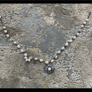 Sterling and Pearl Silpada Necklace